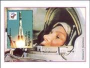 Maldives 1994 Space/ Tereshkova/ Astronaut/ Baikonur/ Rocket/ Apollo 11 1v m/s (b8000g)