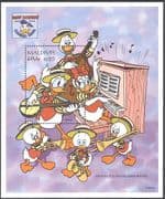 Maldives 1995 Disney/ Donald Duck/ Cartoons/ Animation/ Music/ Birds 1v m/s (d00250)