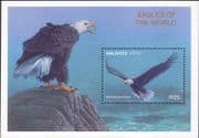 Maldives 1997 American Bald Eagle/ Birds of Prey/ Nature/ Wildlife/ Raptors 1v m/s (b5069z)