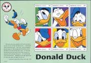 Maldives 1999 Disney/ Mickey Mouse 70th/ Donald Duck/ Cartoons/ Animation 6v sht (b7620a)