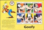 Maldives 1999 Disney/ Mickey Mouse 70th/ Goofy/ Cartoons/ Animation 6v sht (b7620)