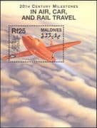 Maldives 2000 Bell X-1/ Planes/ Aircraft/ Aviation/ Super-sonic Flight 1v m/s ( s5882f)