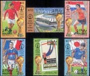 Maldives 2001 Football World Cup Championships/ WC/ Sports/ Games/ Soccer/ Players 6v set (s1635h)