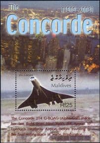 Maldives 2004 CONCORDE  /  Transport m  /  s ref:n11207