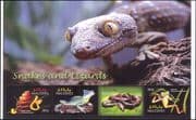 Maldives 2004 Snakes/ Lizards/ Frogs/ Animals/ Nature/ Wildlife/ Reptiles 4v m/s (n46282e)
