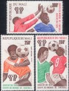 Mali 1978 World Cup/ Argentina/Football/ WC/ Sports/ Games/ Animation 3v set (n46578)