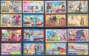 Malta 1981 Industry/ Cotton/ Planes/ Ships /Grapes/ Money/ Fishing 16v set (n46696)