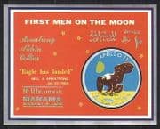 Manama Space / Apollo 11 / Eagle / Quote impf m / s (s5317j)