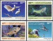 Mauritania 1986 Spoonbill/ Trout/ Tern/ Birds/ Fish/ Animals/ Nature/ Wildlife 4v set (b1745a)