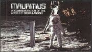 Mauritius 1979 Space / Apollo 11 / Moon Landing / Astronauts / Rockets Pstg bklt b2429