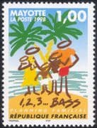 Mayotte 1998 Family Planning Campaign/ Health/ Welfare/ Medical/ Palm Tree 1v (n42694)