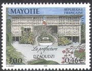 Mayotte 1999 Dzaoudzi Prefecture Building/ Buildings/ Architecture 1v (n42762)