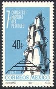 Mexico 1967 Oil Refinery/ Petrol/ Transport/ Minerals/ Industry/ Commerce 1v (n42039)