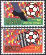 Mexico 1969 Football World Cup Championships/ WC/ Soccer/ Sport/ Games 2v set (n24978)