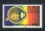 Mexico 1970 Medical / Health / Eyes / Sight / Ophthalmology / Spectrum 1v (n34035)