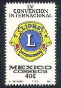 Mexico 1972 Lions' Club International / Welfare / Education / Health 1v (n39884)