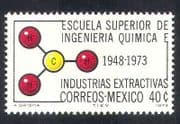 Mexico 1973 Chemistry / Science / Chemical Engineering / Atom / Molecule 1v (n39883)