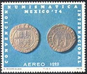 Mexico 1974 Numismatic Exhibition/ Money/ Coins/ Currency/ Commerce 1v (n42916)