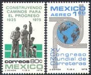 Mexico 1975 Cars/ Motoring/ Transport/ Road Construction/ Builders 2v set (n42043)