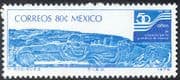 Mexico 1976 Irrigation Commission 50th/ Water/ Farming/ Industry/ Art/ Dam 1v (n42920)