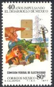 Mexico 1977 Electricity/ Energy/ Power/ Business/ Industry/ Commerce 1v (n42897)