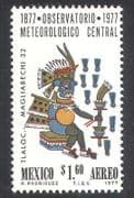 Mexico 1977 Weather / Meteorology / Tribal Art / Rain God 1v (n39837)