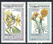 Mexico 1980 Flowers / Plants / Nature / Flora 2v set (n24968)