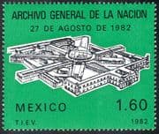 Mexico 1982 National Archive/ Buildings/ Architecture/ Animation 1v (n42037)