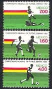 Mexico 1982 Sports / Football / World Cup / WC / Soccer / Games 3v set (n39666)