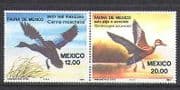Mexico 1984 Ducks / Birds / Nature / Widlife 2v pr (n24251)