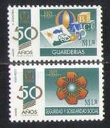 Mexico 1993 Ball / Toys / Hands / Welfare 2v set (n27480)