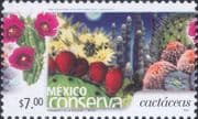 Mexico 2002 Cacti/ Cactus/ Flowers/ Plants/ Nature/ Conservation 1v ($7.00) (n42041db)