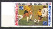 Micronesia 1994 Football World Cup Championships, USA / Soccer/ Sport se-tenant pr (n24432)