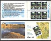 Moldova 2001 Waterfalls/ Europa/ Water Resources/ Nature/ Environment 6v bklt (n26829)