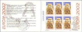 Moldova 2002  Europa/ Circus/ Clowns/ Clown/ Jugglers/ Buildings 6 x 1v bklt (s780a)