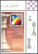 Moldova 2005 Women's Chess Championships/ Board Games/ Sports/ Chessmen/ Pieces 1v (n15180)