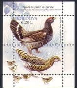 Moldova 2007 Capercaillie / Birds / Nature / Wildlife / Conservation 1v m / s (n35245)