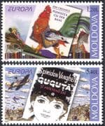 Moldova 2010 Europa/ Children's Books/ Reading/ Writers/ Plane/ Chicken/ Birds/ Transport 2v set (n44403)
