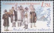 Moldova 2013 Christmas/ Greetings/ Carol Singers/ Singing/ Music/ Traditional Rituals 1v (n45251)