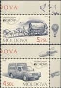 Moldova 2013 Europa/ Postal Transport/ Horse/ Cart/ Van/ Motor/ Animals 2v set (md1030)