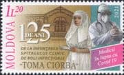 Moldova 2021 COVID 19/ Nurse/ Doctor/ Medical/ Health/ Welfare/ Hospital 1v (n46414)