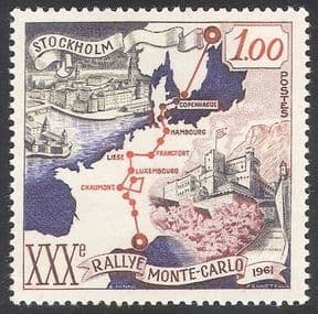 Monaco 1961 Cars  /  Rally  /  Sport  /  Transport  /  Motors 1v n30563