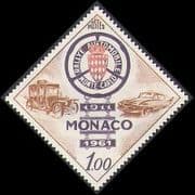 Monaco 1961 Cars / Sports / Rally / Racing / Transport / Motoring 1v (n35473)