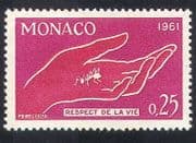 Monaco 1961 Nature / Ant / Insects / Conservation / Protection / Hand 1v (n39503)