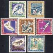 Monaco 1968 Olympic Games / Sports / Olympics / Hockey / Wrestling / Gymnastics 7v n34451