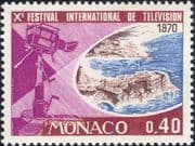 Monaco 1970 10th Television Festival/ TV/ Camera/ Entertainment 1v (n39517f)