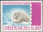 Monaco 1970 Baby Seals/ Nature Protection/ Marine Animals/ Wildlife 1v (mc1320)