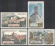 Monaco 1971 Bridge / Buildings / Architecture / Monument / Heritage 4v set (n38051)