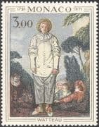 Monaco 1972 Antoine Watteau/ Artists/ Painters/ Art/ Paintings/ People 1v (n43807)