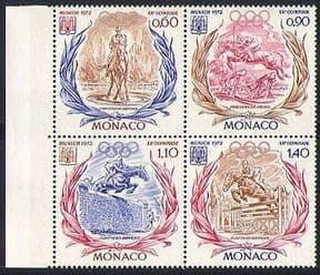 Monaco 1972 Olympics  /  Sports  /  Horses  /  Animals blk (n32278)
